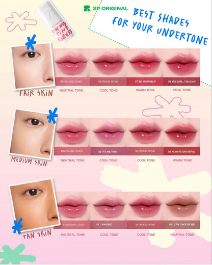 2p original oh my tint gloss