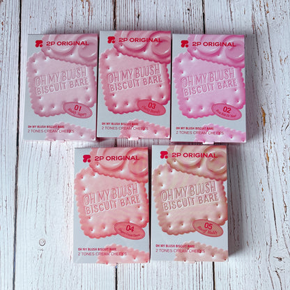2p oh my blush biscuit bare 胭脂