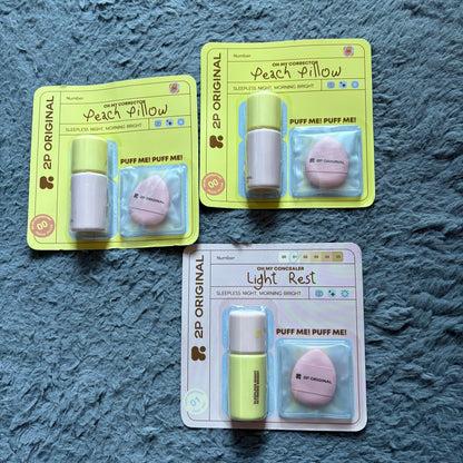 2p oh my concealer & oh my corrector