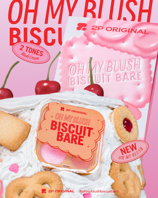 2p oh my blush biscuit bare 胭脂