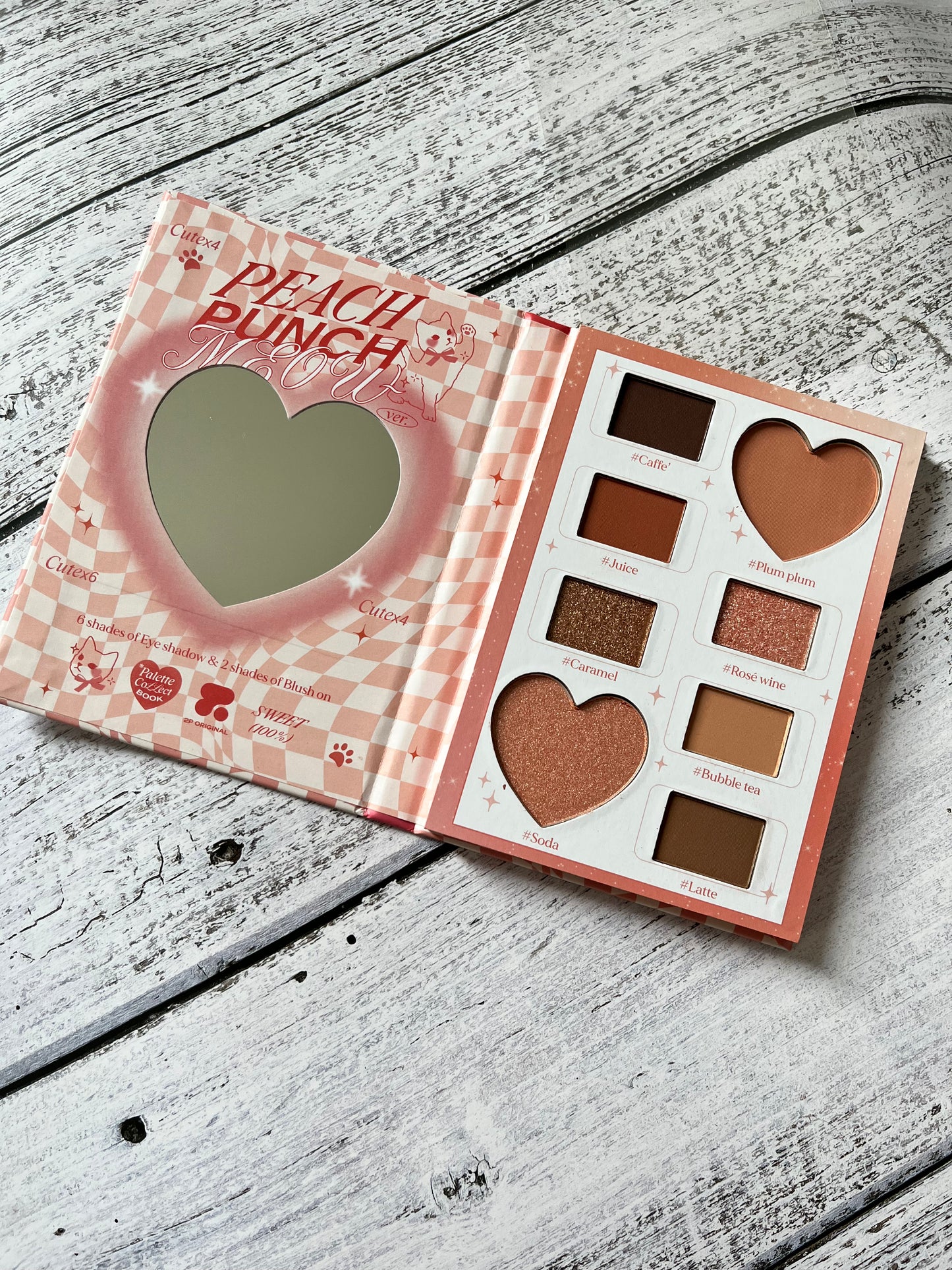 2p palette collect book 眼影胭脂盤