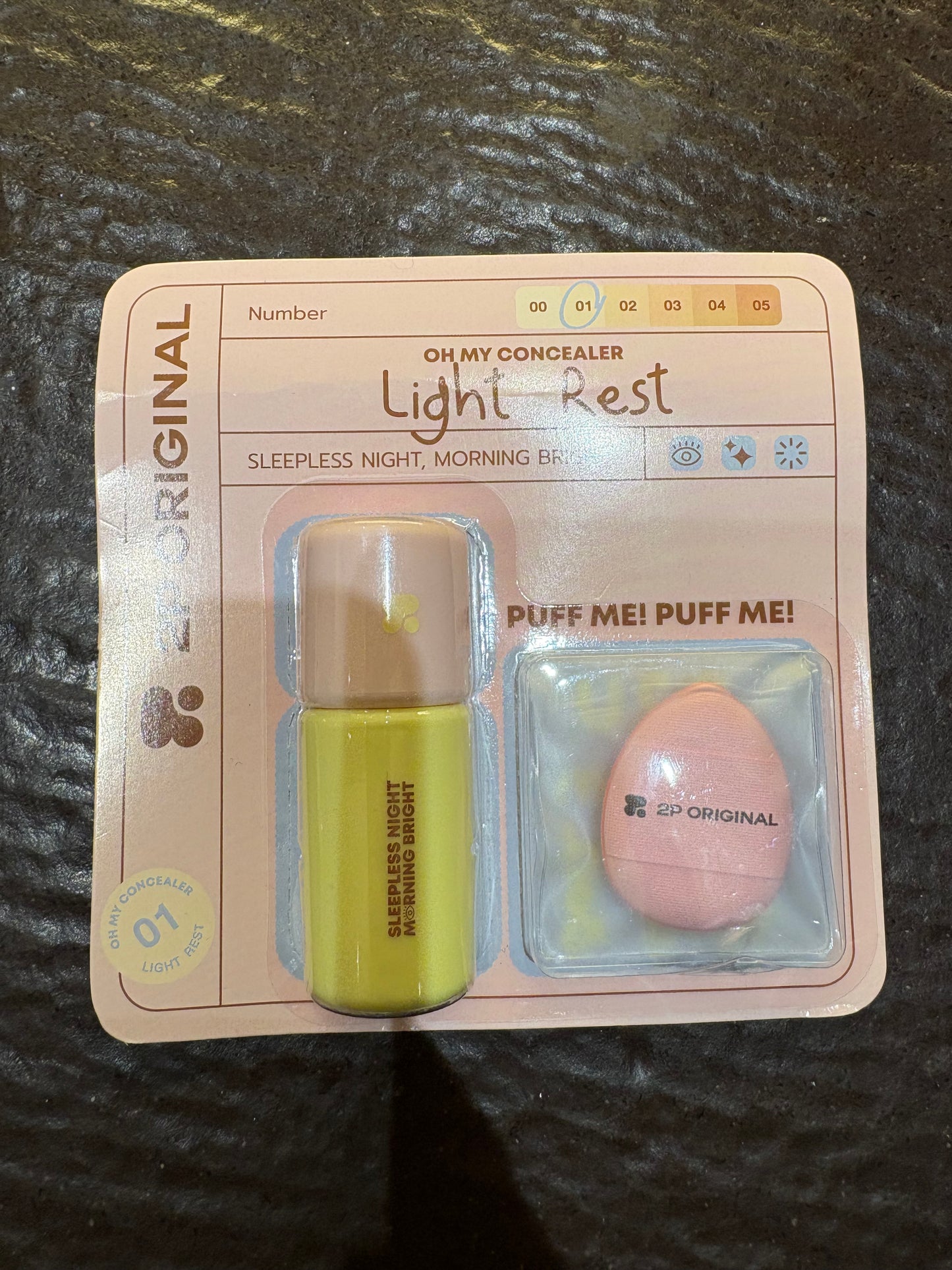 2p oh my concealer & oh my corrector
