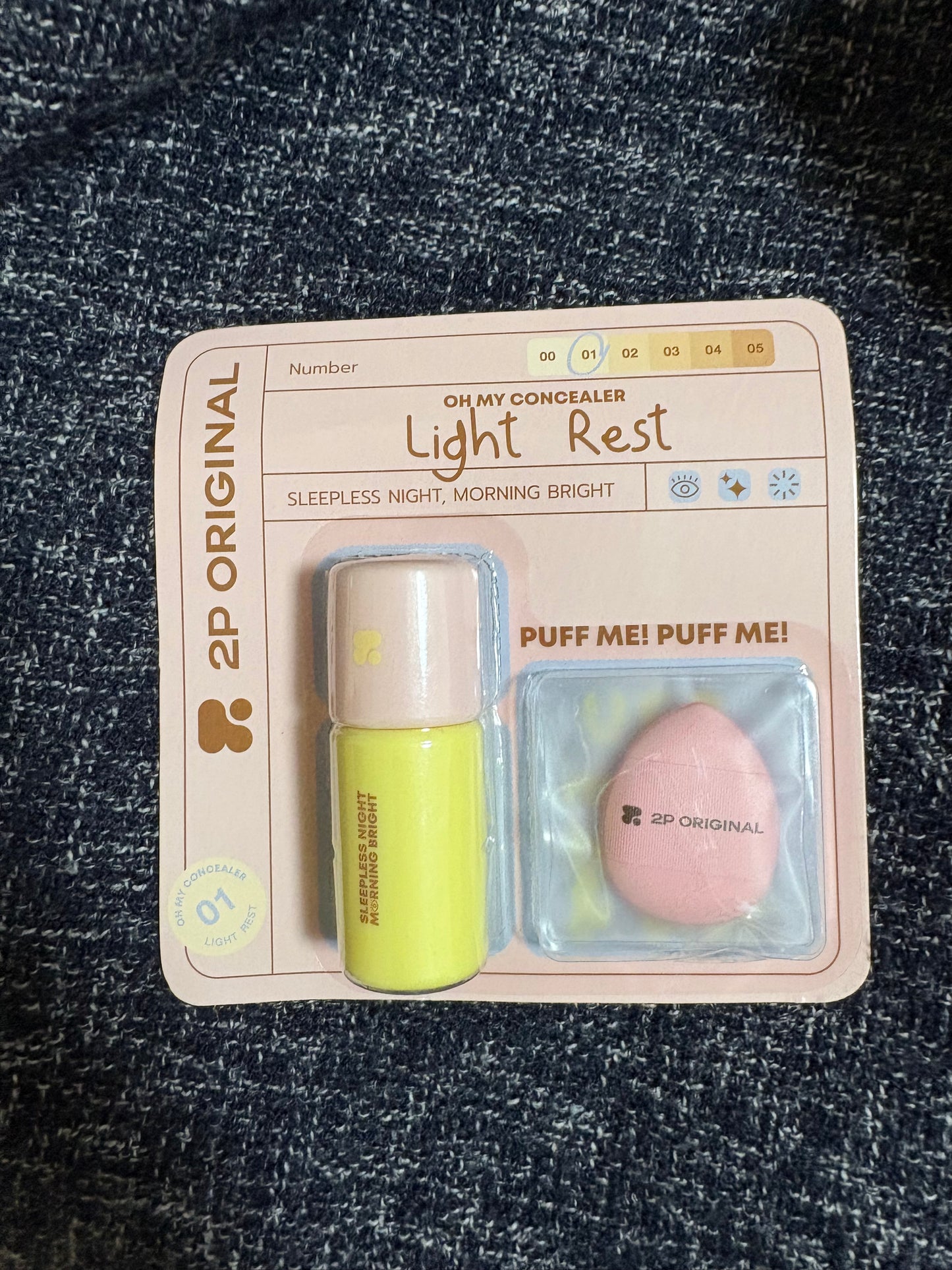 2p oh my concealer & oh my corrector