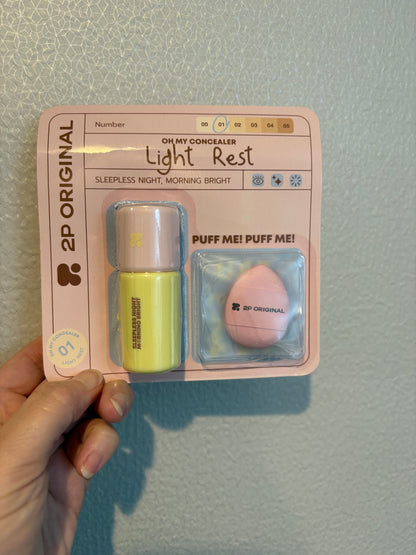 2p oh my concealer & oh my corrector