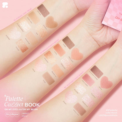 2p palette 眼影胭脂盤