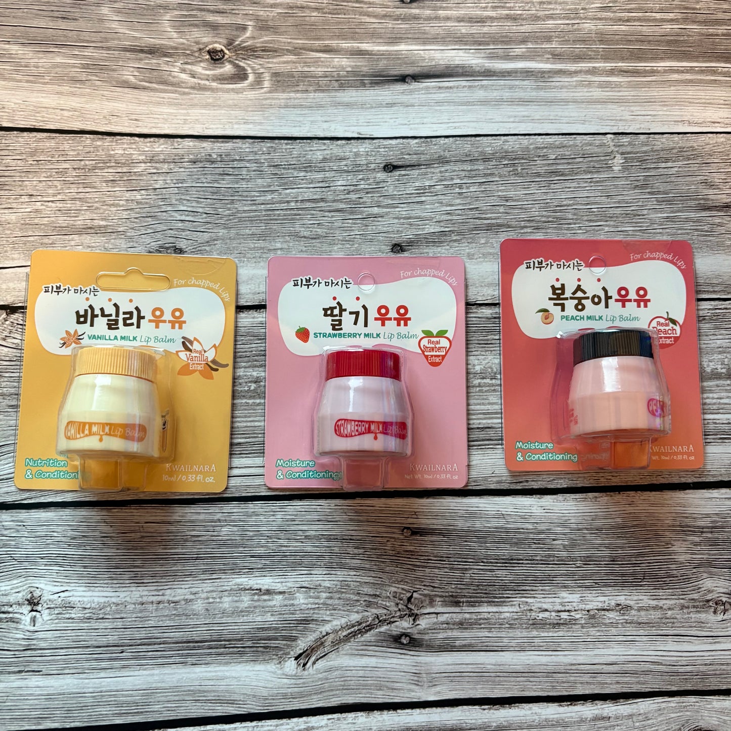 WELCOS牛奶潤唇膏