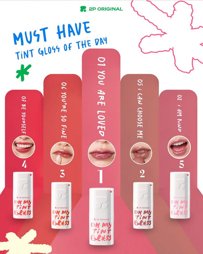 2p original oh my tint gloss