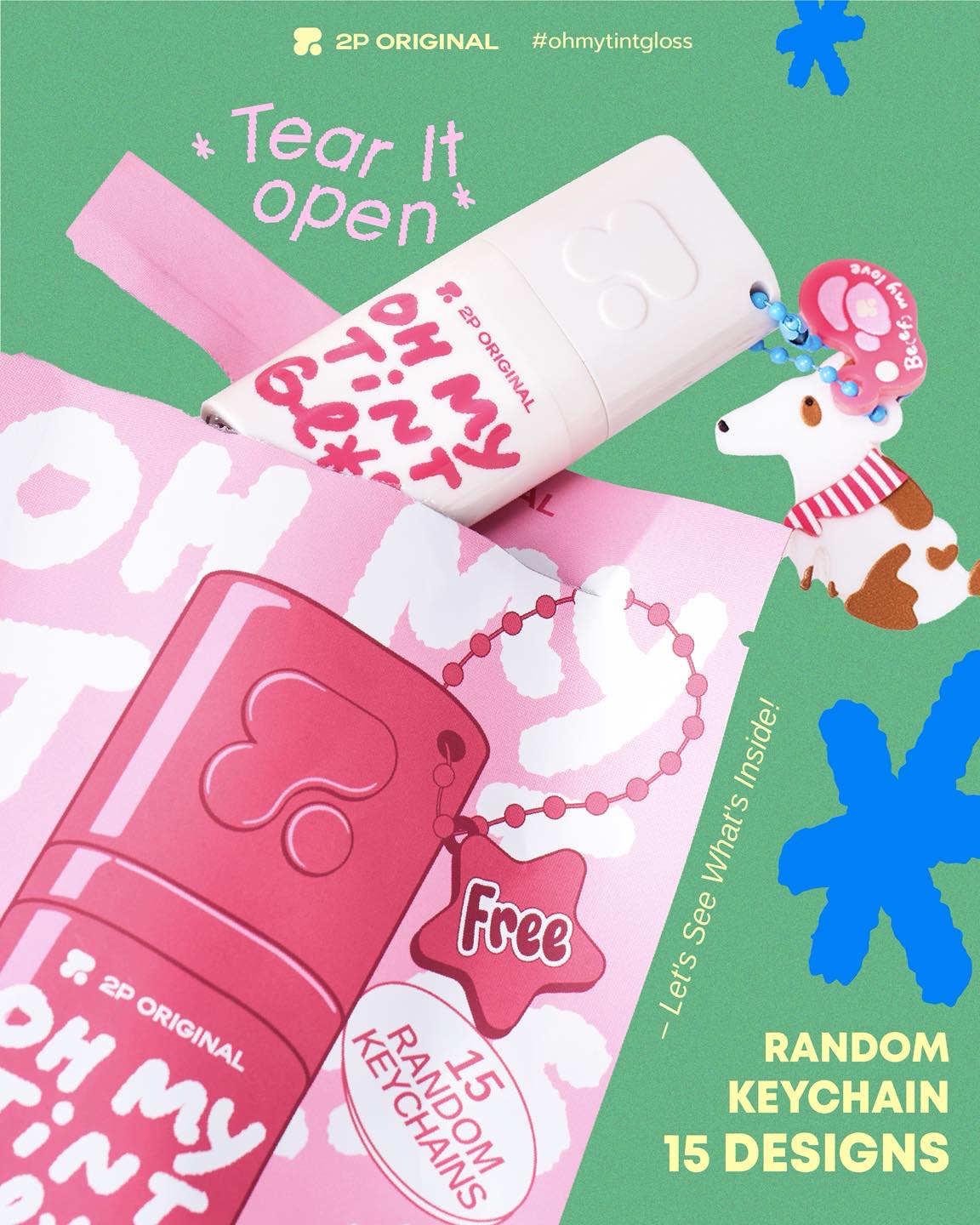 2p original oh my tint gloss