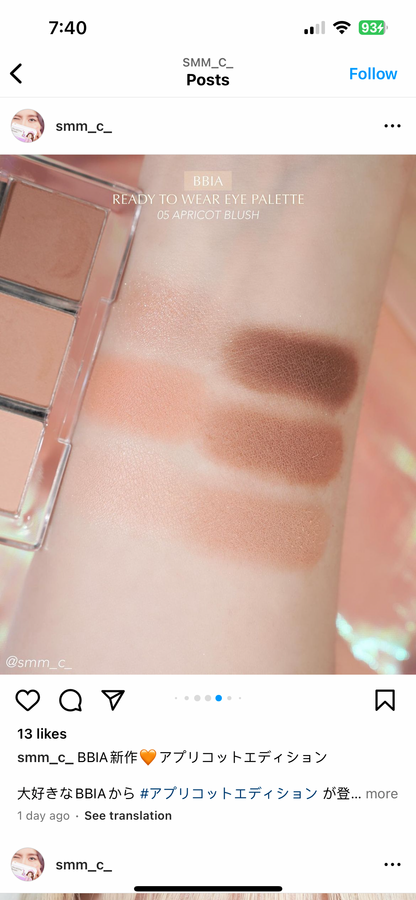 Bbia Ready to wear eyeshadow 眼影