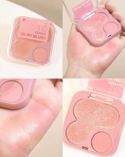 2p original 新版oh my blush 2 in 1