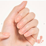 Romand milky grocery mood pebble nail