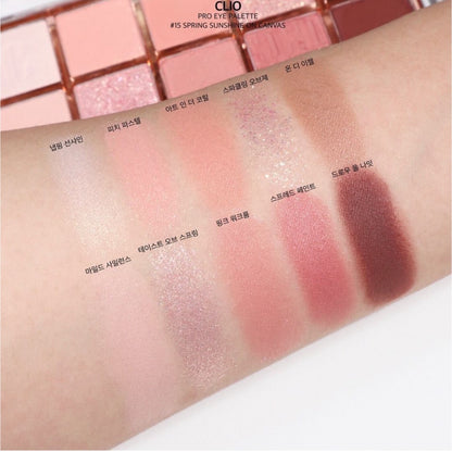 Clio pro eye palette 10 色眼影