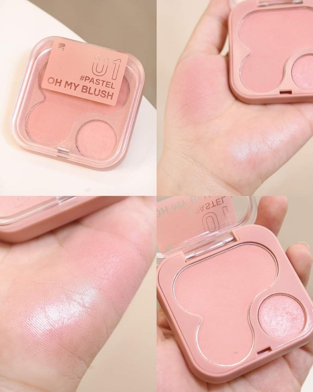 2p original 新版oh my blush 2 in 1
