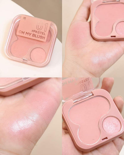 2p original 新版oh my blush 2 in 1