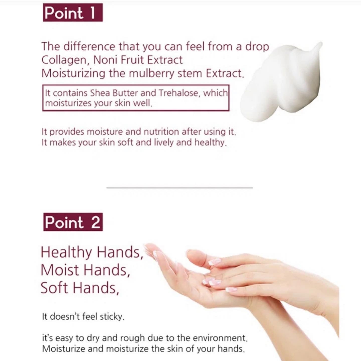 韓國肉毒桿菌手霜Orthia perfect collagen hand essence cream